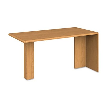 Hon HON, 10700 SERIES PENINSULA WITH END PANEL, WOOD SUPPORT COLUMN, 60W X 30D X 29.5H, HARVEST 10726CC